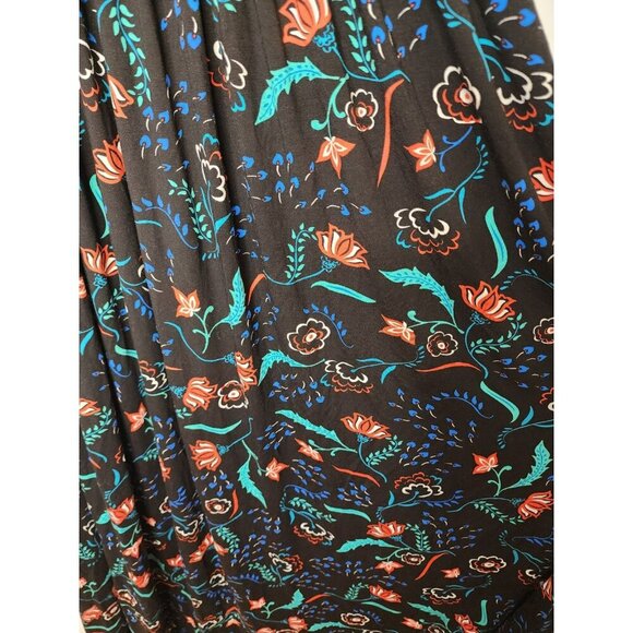 NWT Rachel Pally ISA DRESS Size Medium Raw Edge Cut To Customize Length Floral - Picture 5 of 5